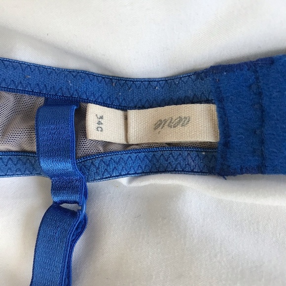 Aerie blue and nude lace bra 34c - Picture 4 of 5